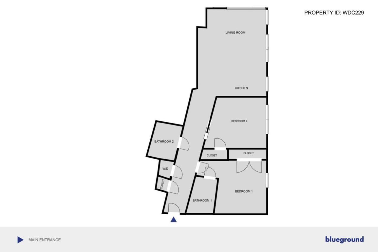 워싱턴 Logan Circle 2Br W Wd Roof Bbq Nr Metro Wdc-229 아파트 외부 사진